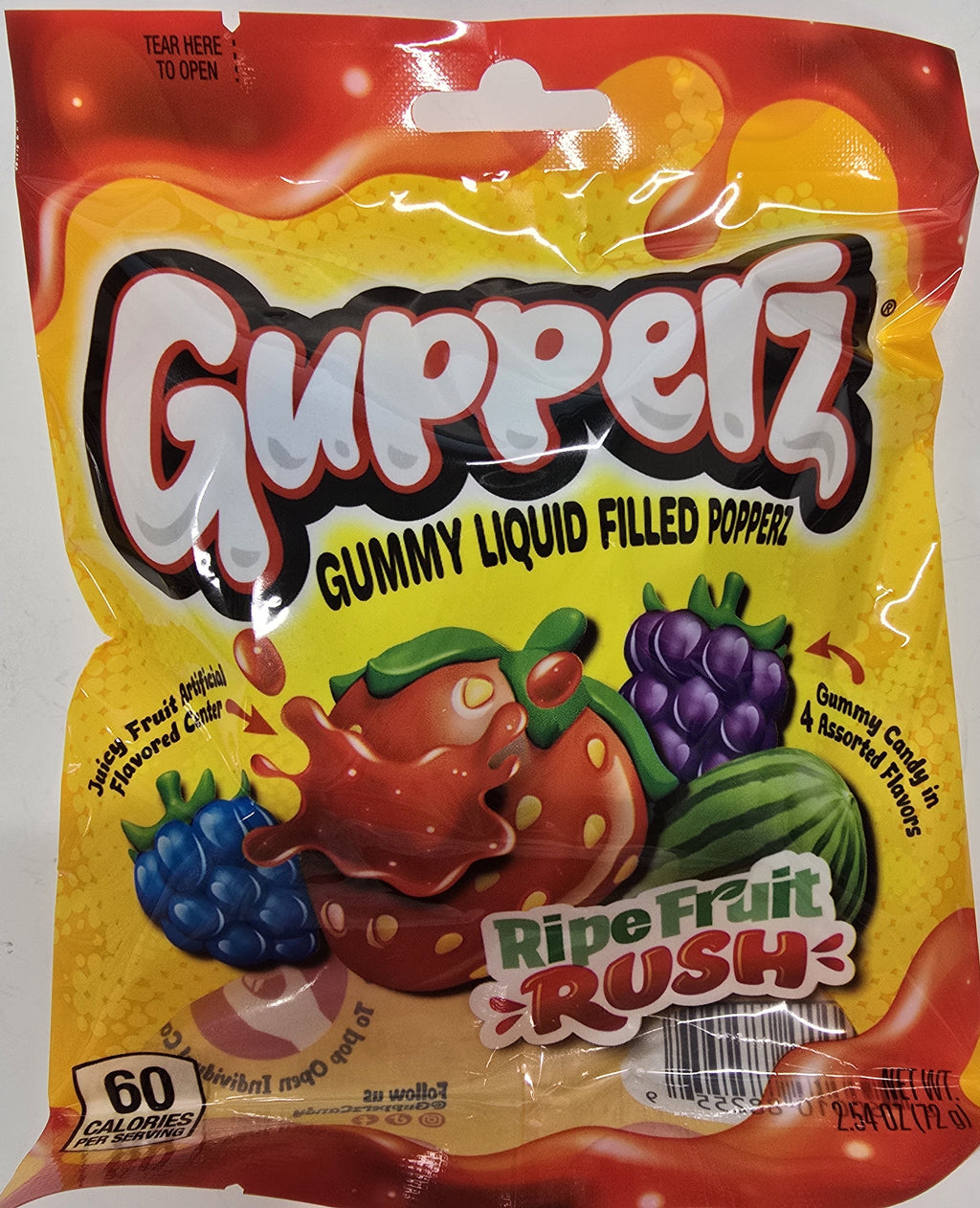 Gupperz Ripe Fruit Rush 2.54 oz Peg Bag