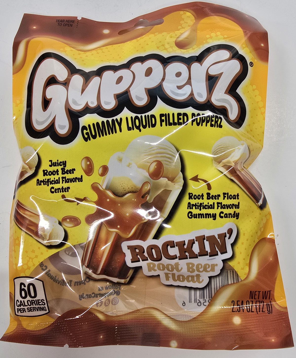 Gupperz Rockin Root Beer Float 2.54 oz Peg Bag
