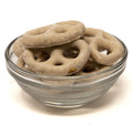 Cinnamon Yogurt Coated Pretzels