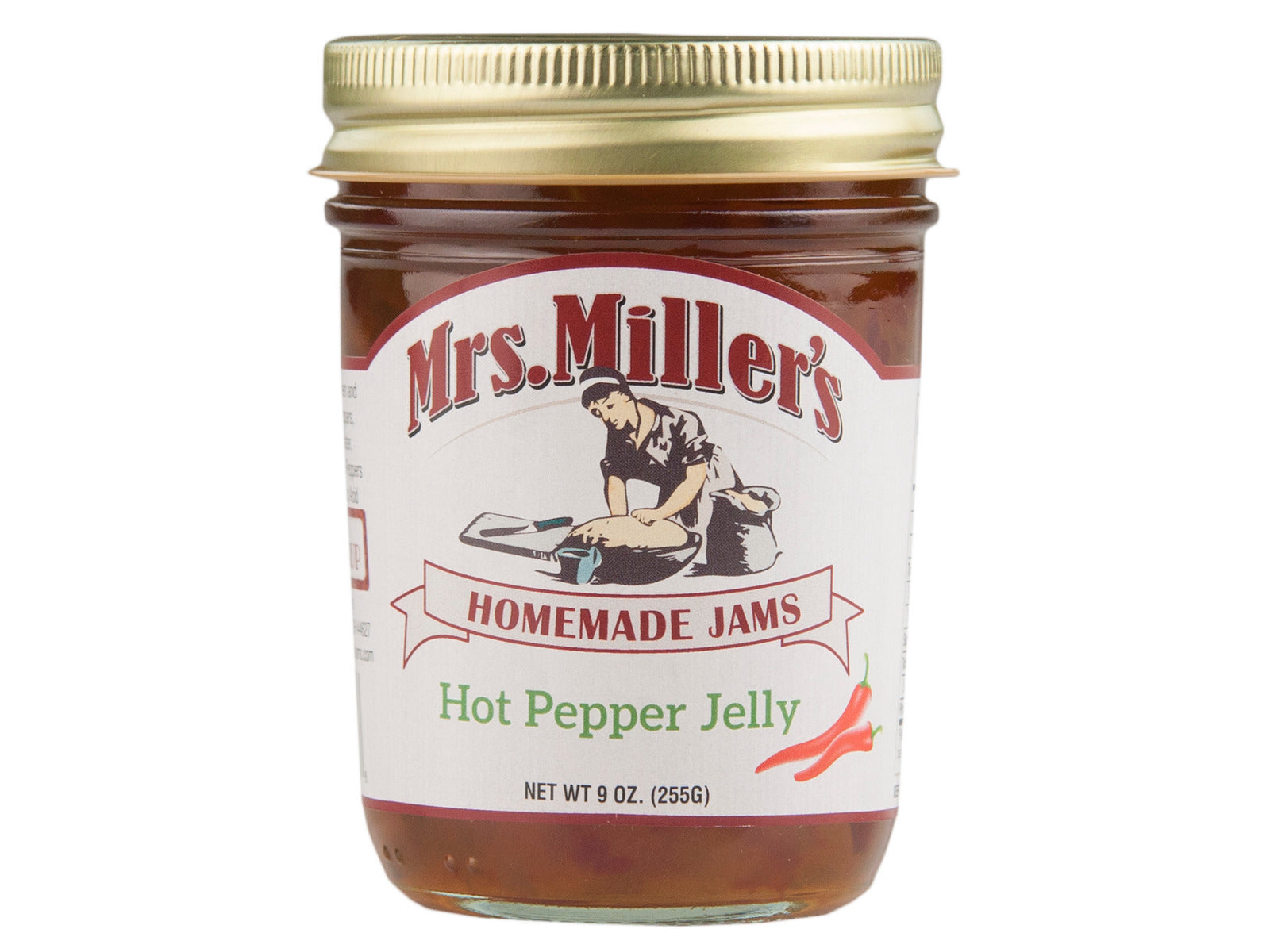 Mrs. Miller's Hot Pepper Jelly 9 oz Jar