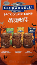Ghirardelli Assorted Chocolate Jack-O-Lantern Bag