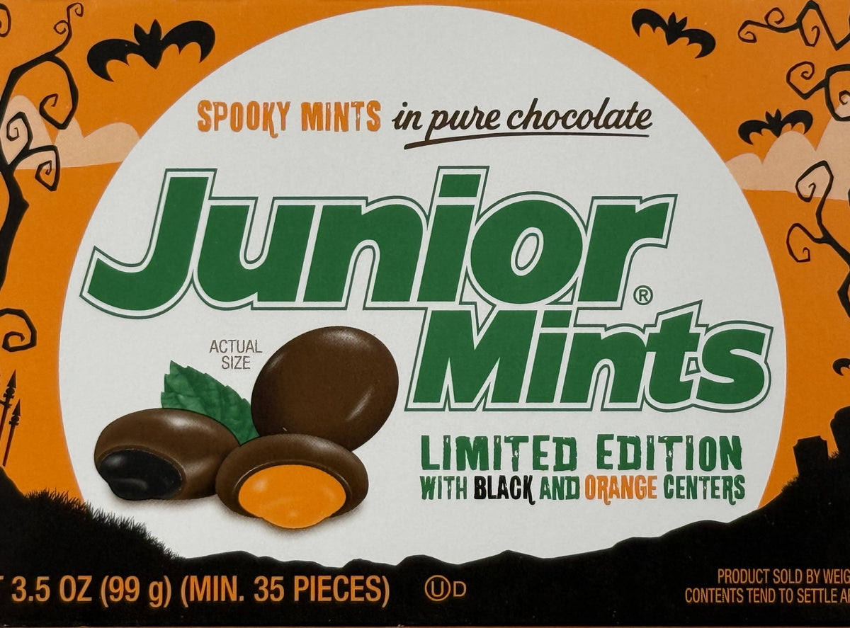 Halloween Junior Mints 3.5 oz Theater Box