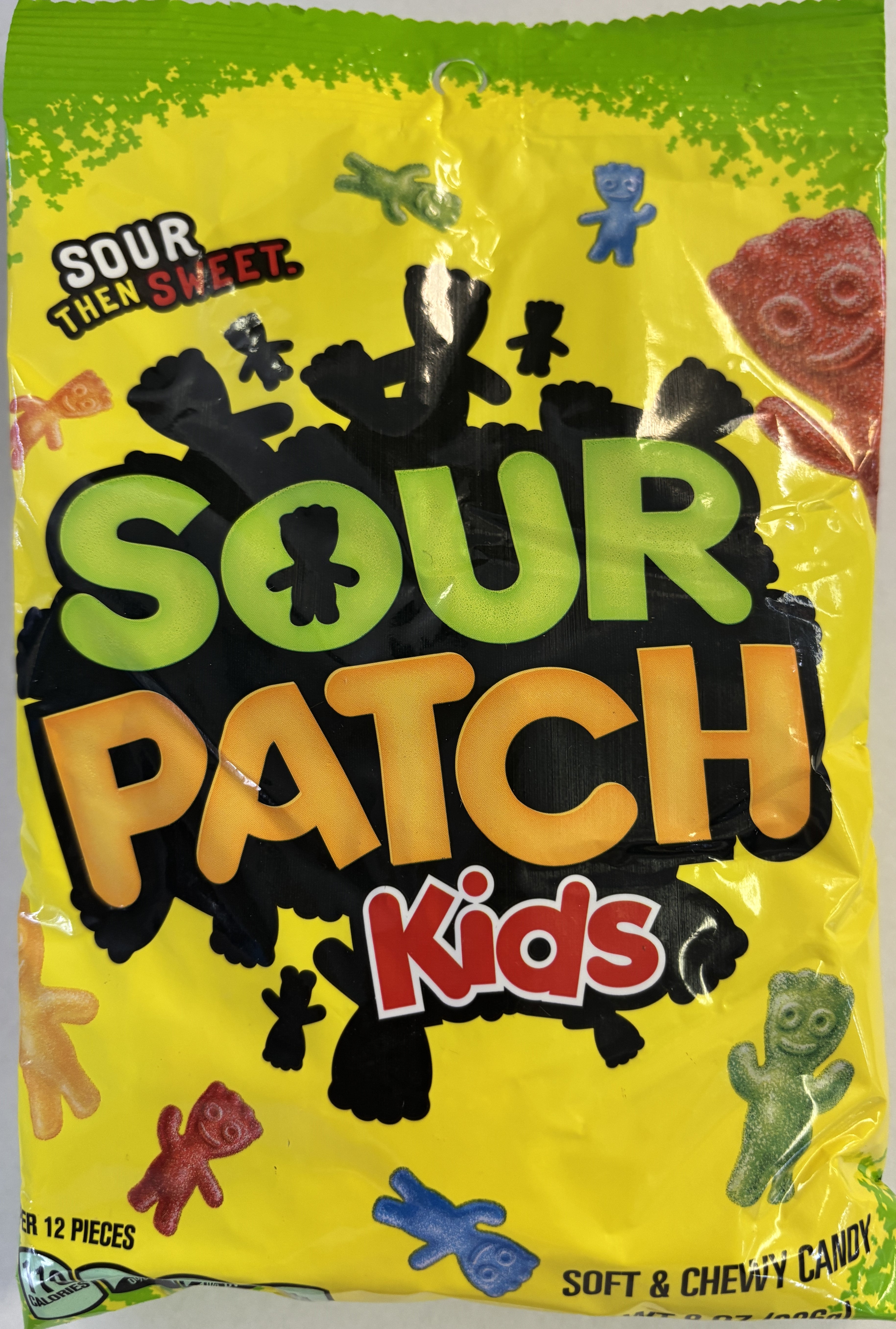 Jaret Sour Patch Kids Original 8 oz Peg Bag Chewy Candy