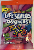 Gummi Savers X&O's 7 oz Peg Bag Gummy Candy