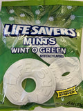 Life Savers Wintergreen Wint O Green Hard Candy 6.25 oz Peg Bag