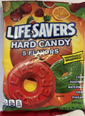 Life Savers Original 5 Flavor Fruit Hard Candy 6.25 oz Peg Bag