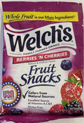 Welch's Fruit Snacks Berries/Cherry 5 oz Peg Bag
