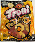 Trolli Gummi Peach Rings 4.25 oz Peg Bag Gummy Candy