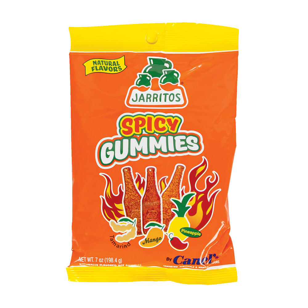 Jarritos Spicy Gummies 7 oz Peg Bag