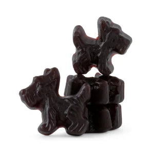 Jelly Belly Black Licorice Scottie Dogs