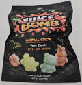 Juice Bomb Animal Crew Wax Candy 5 oz Peg Bag