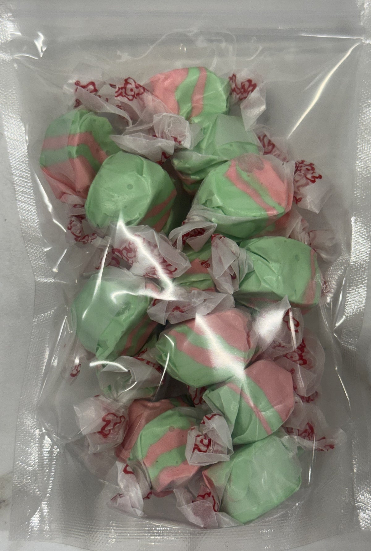 Kiwi Strawberry Salt Water Taffy 5 oz Bag