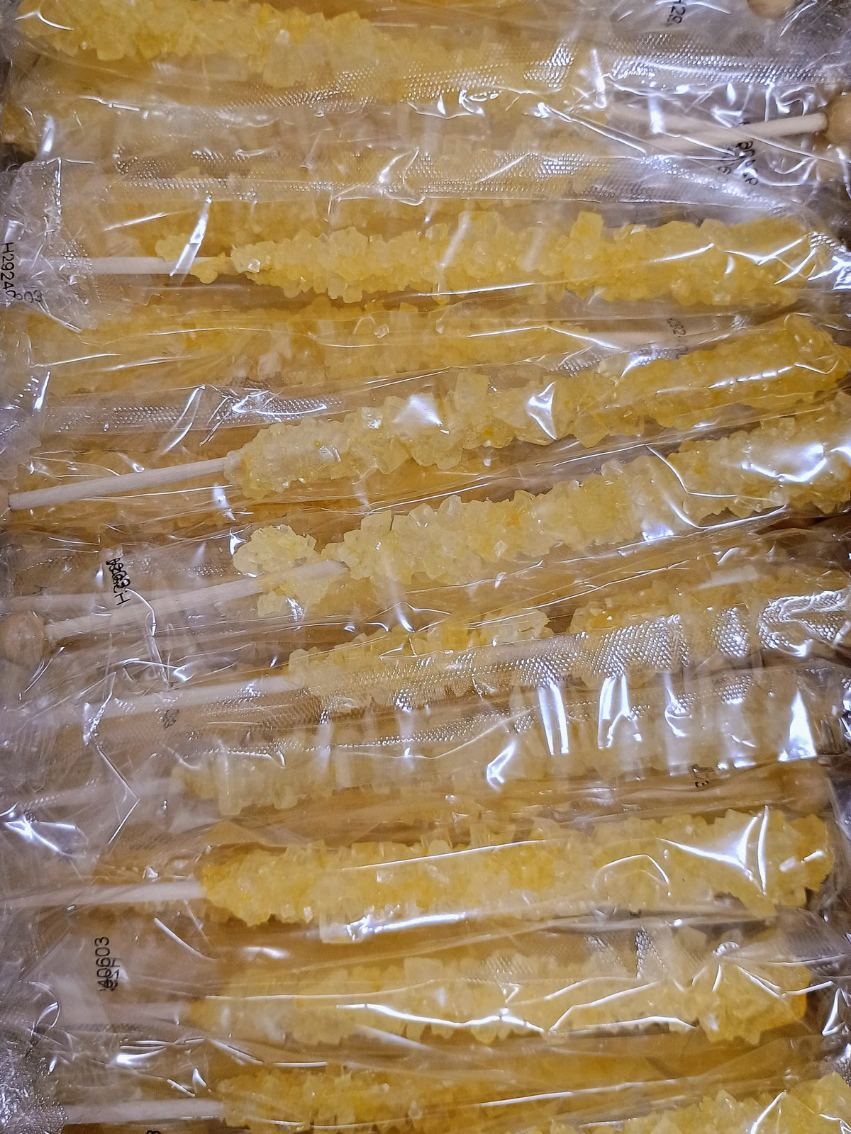 Lemon Rock Candy Stick - 0.6 oz