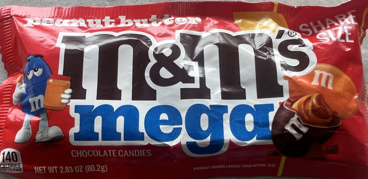 M&M Mega Peanut Butter King Size
