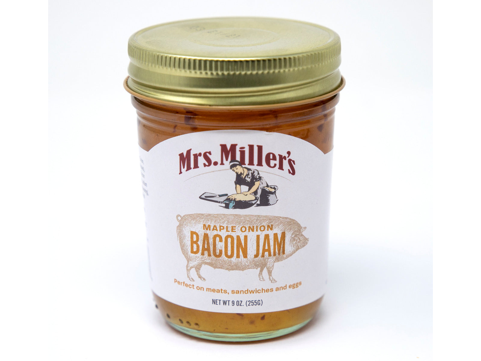 Mrs. Miller's Maple Onion Bacon Jam 9 oz Jar