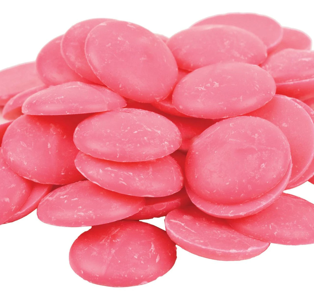 Merckens Pink Melting Chocolate Coating Wafers NR3