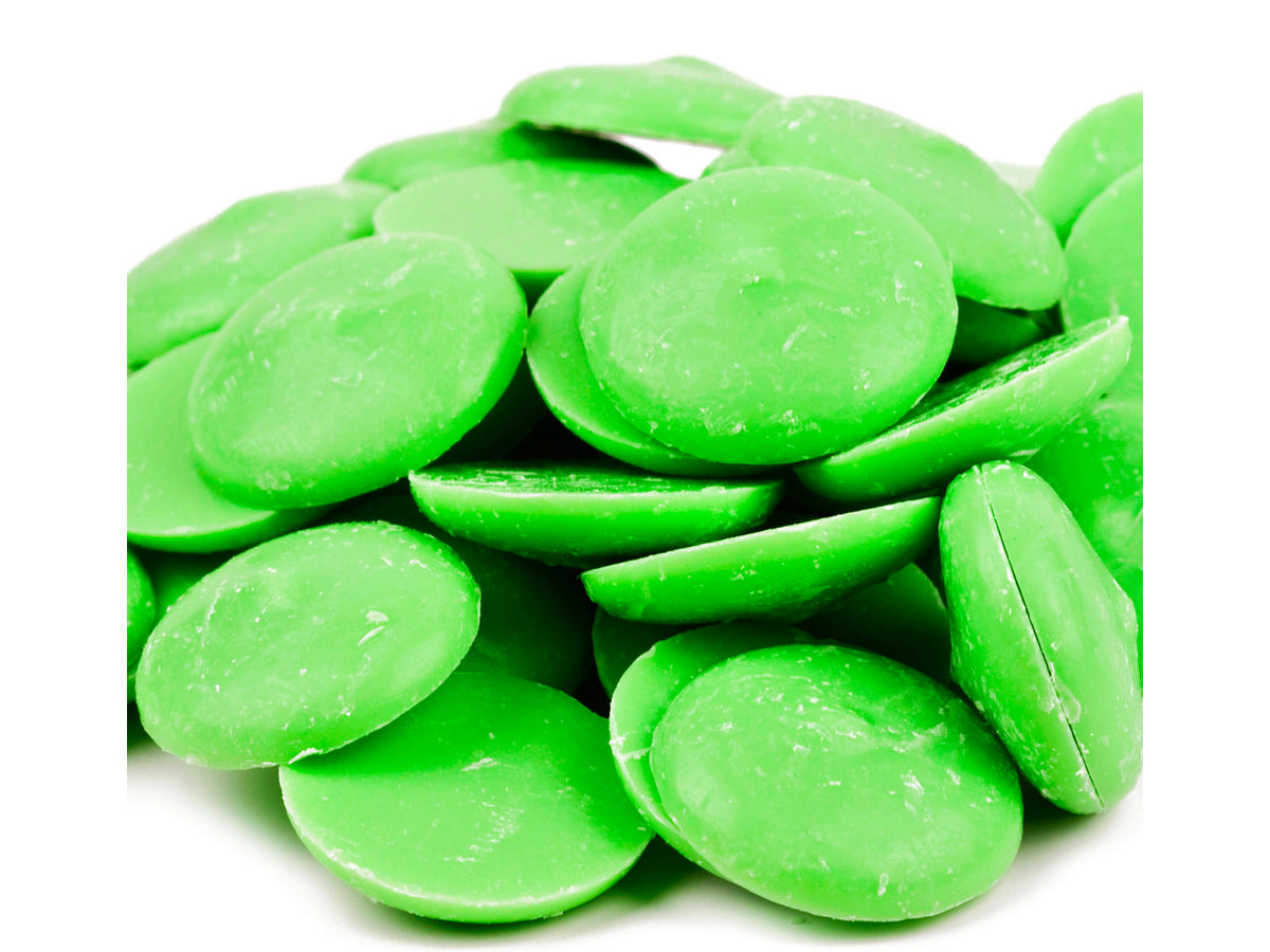 Merckens Light Green Melting Chocolate Coating Wafers