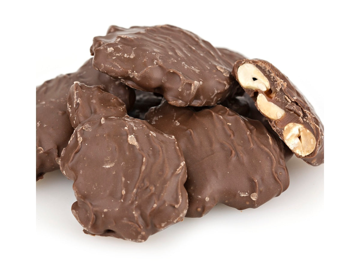 Milk Chocolate Caramel Peanut Clusters