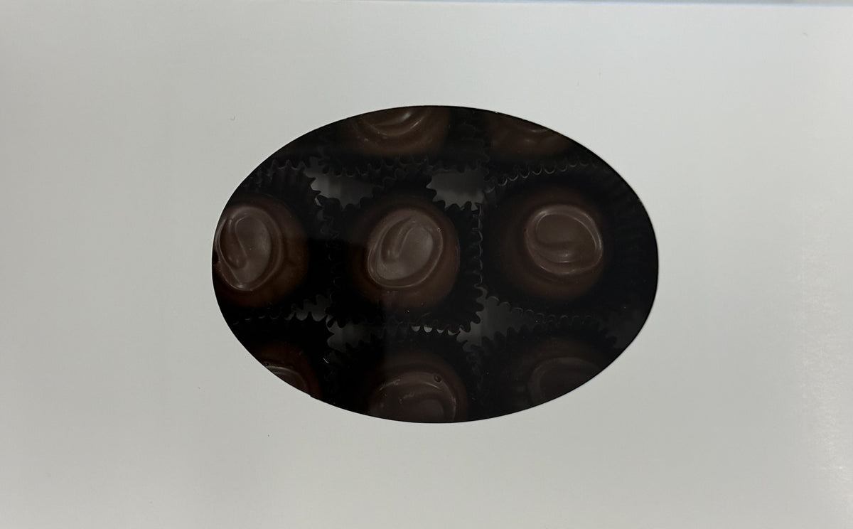 Asher Milk Chocolate Cupped Cordial Cherries 8 oz Gift Box