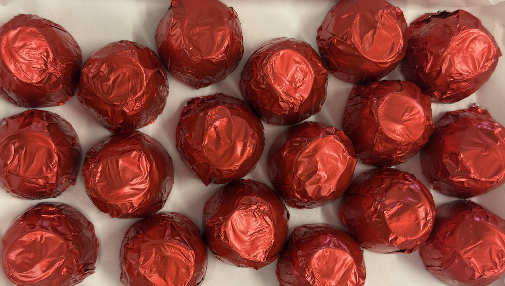 Asher Milk Chocolate Foiled Cordial Cherries 9.4 oz Gift Box