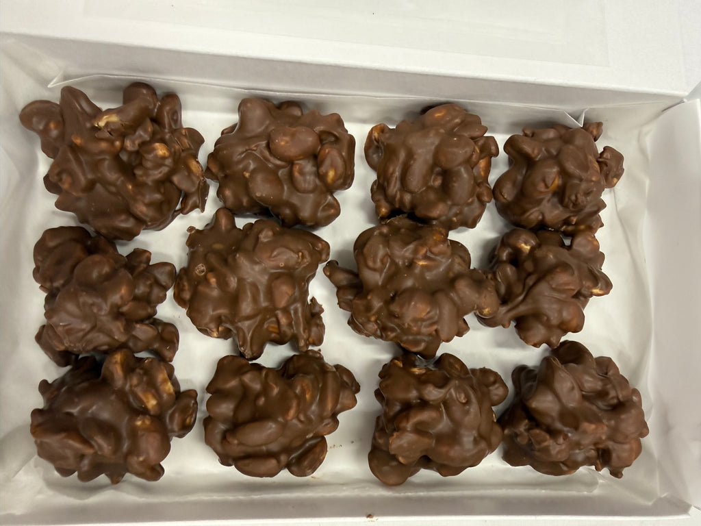 Asher Milk Chocolate Peanut Clusters 7 oz Gift Box