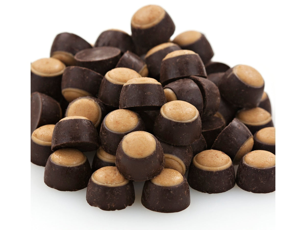 Mini Dark Chocolate Peanut Butter Buckeyes