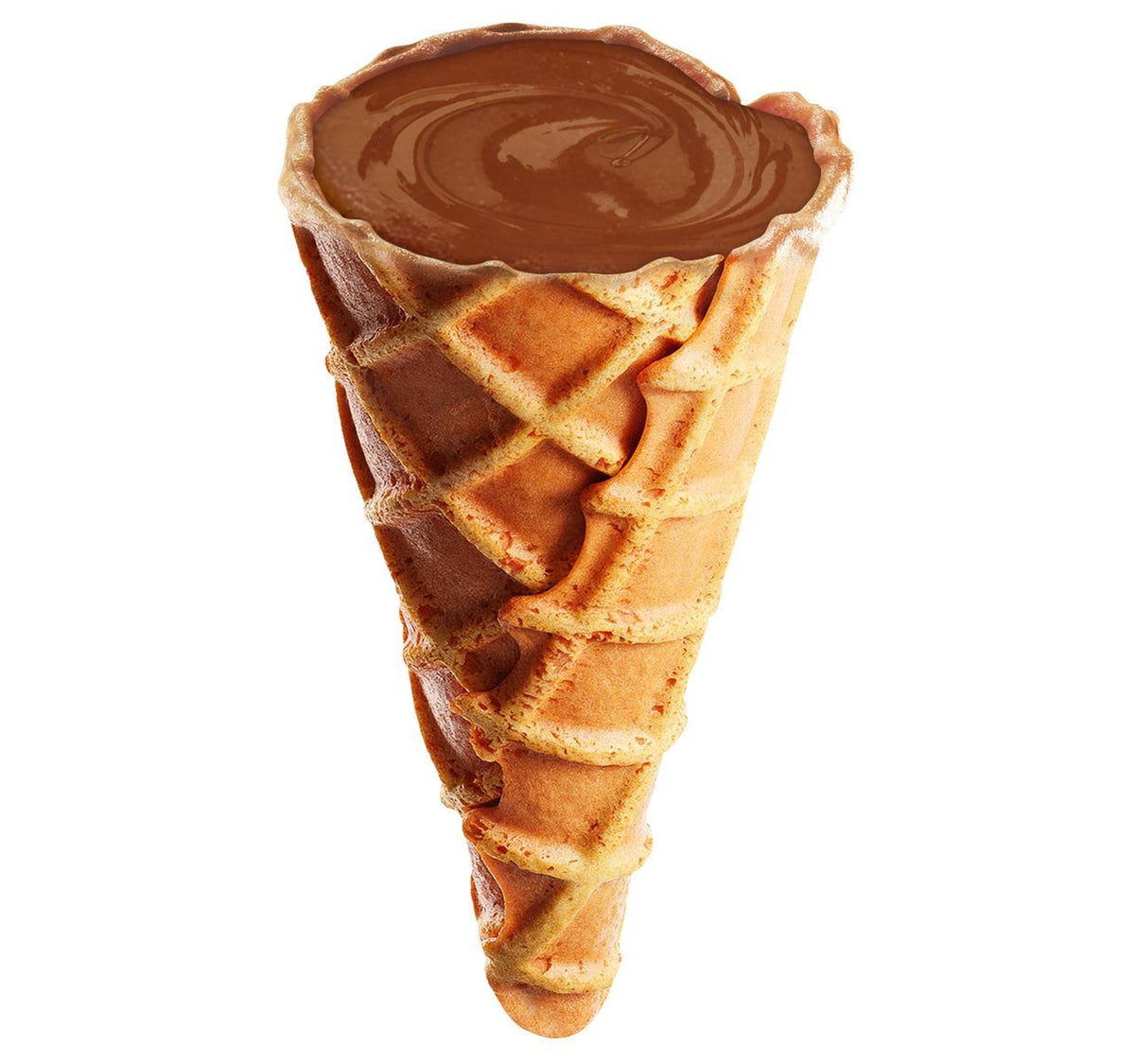 Mini Milk Chocolate Filled Waffle Cones