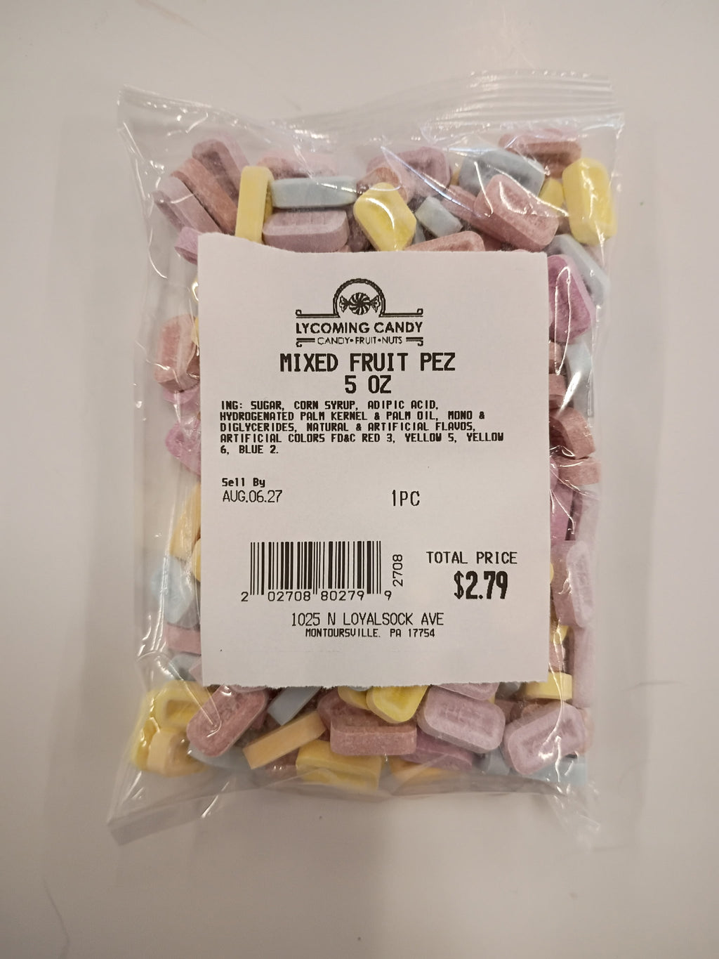 Mixed Fruit PEZ Candy