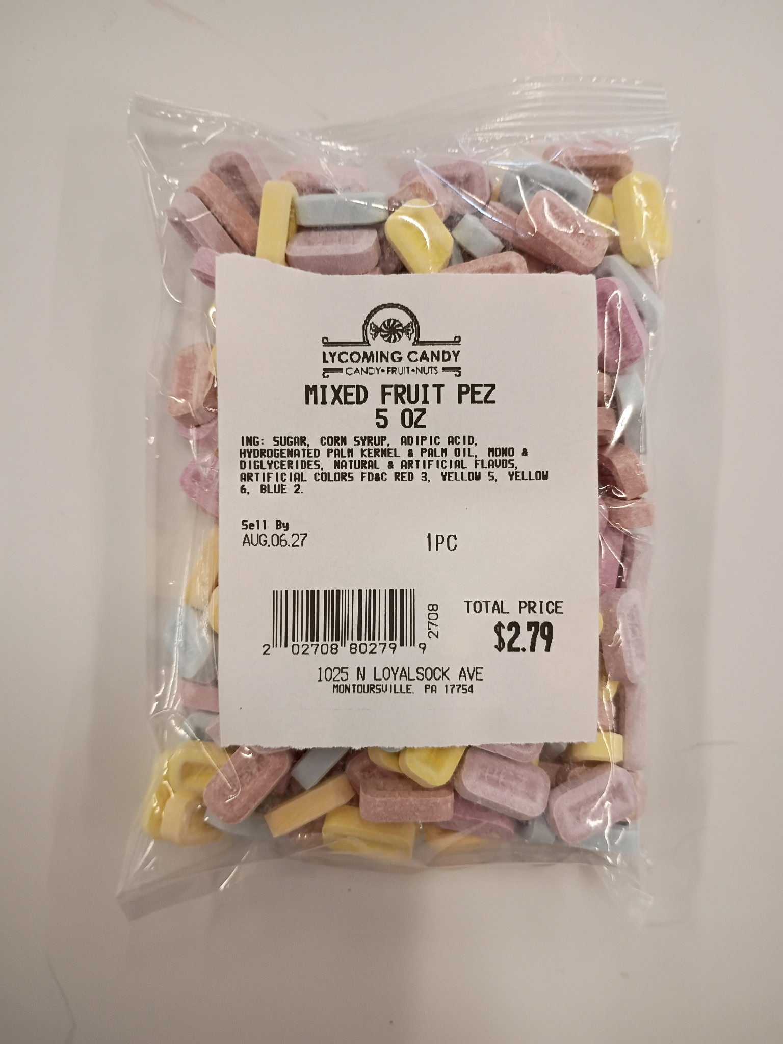 Mixed Fruit PEZ Candy