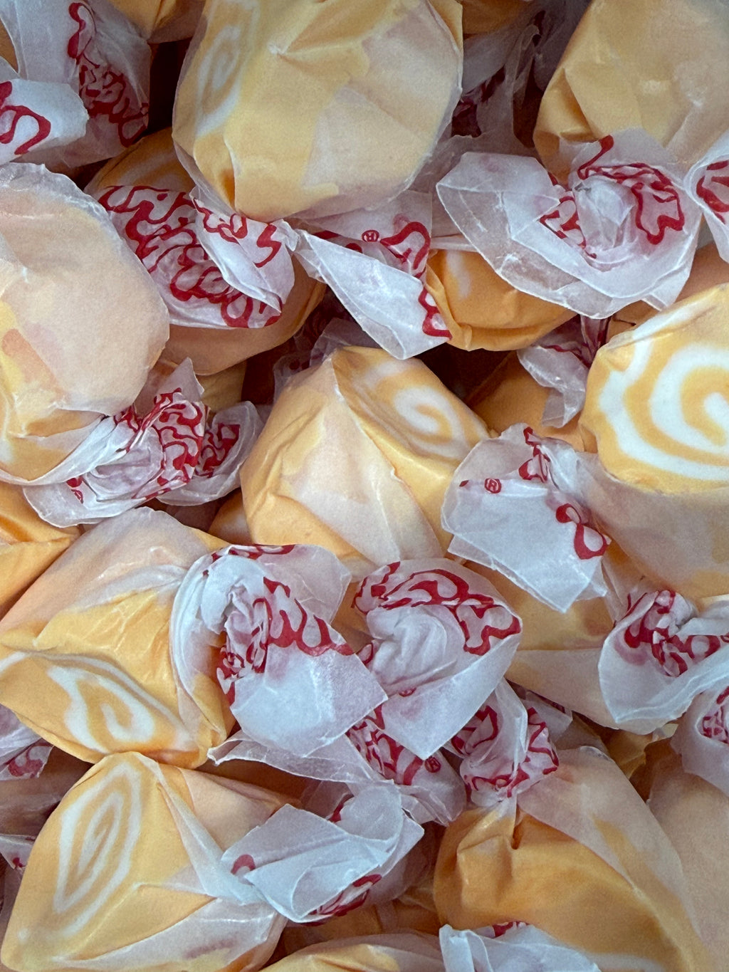 Orange Cream Salt Water Taffy 5 oz Bag