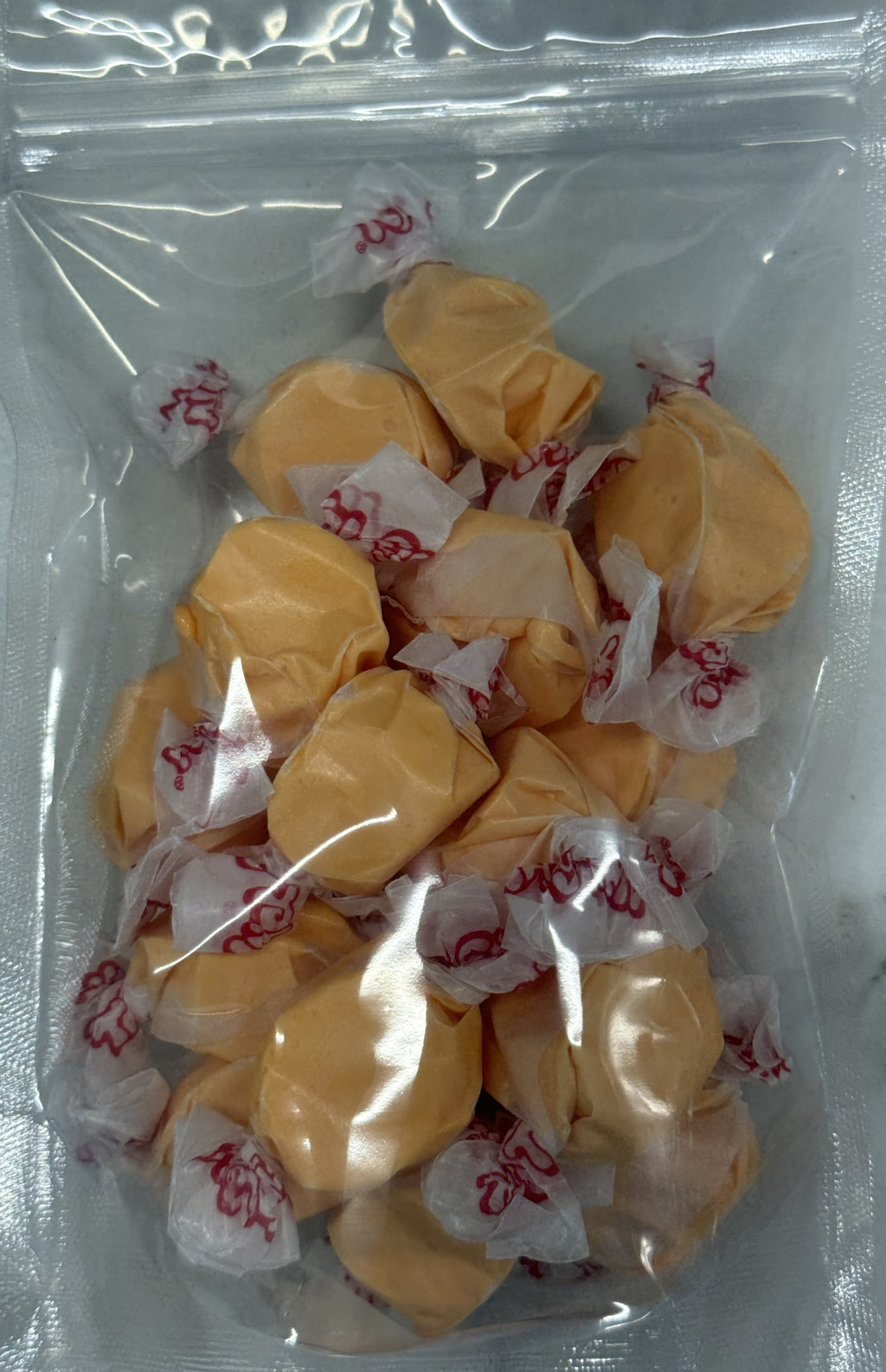 Passion Fruit Orange Guava Salt Water Taffy 5 oz Bag