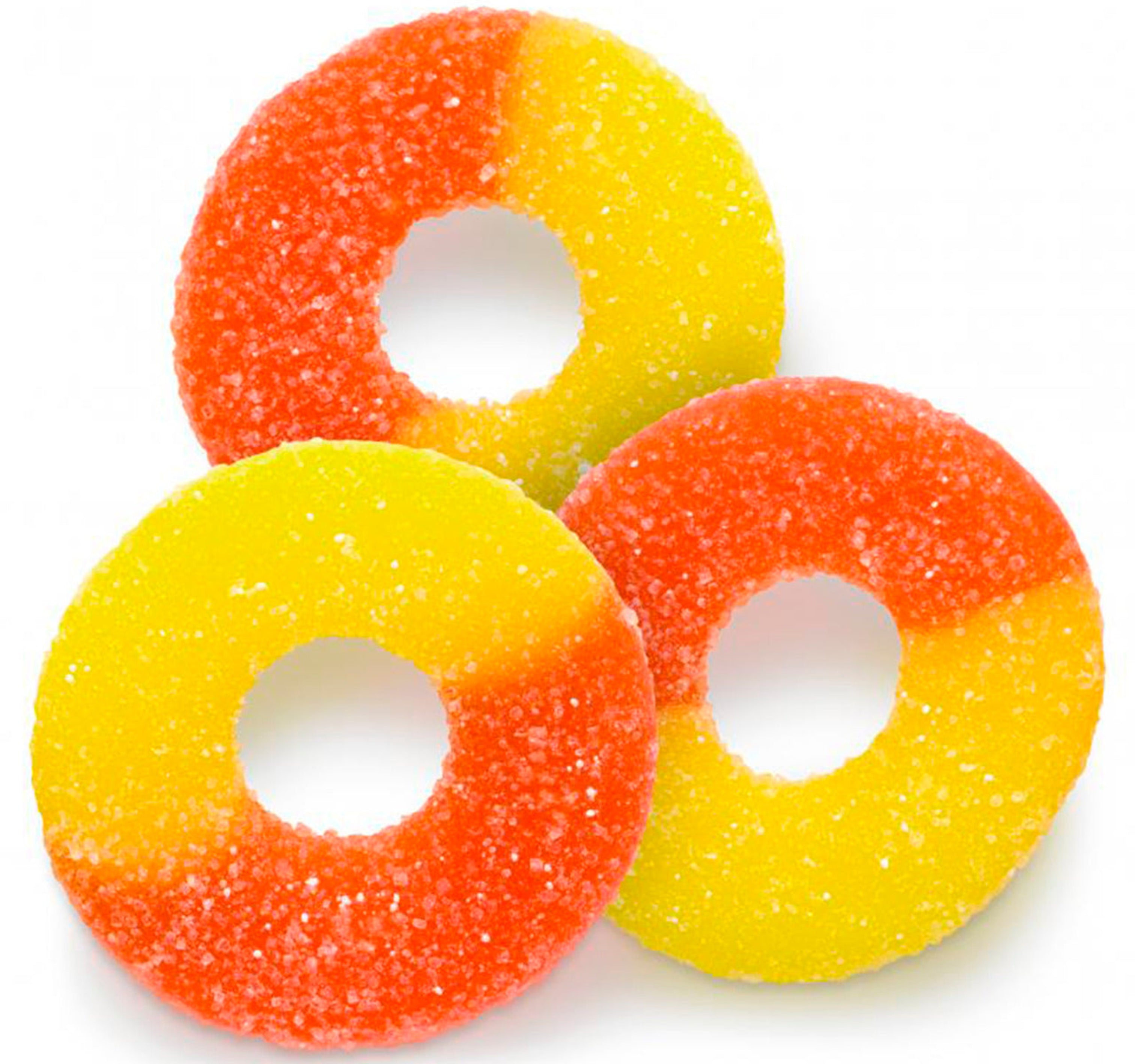 Albanese Peach Gummi Rings