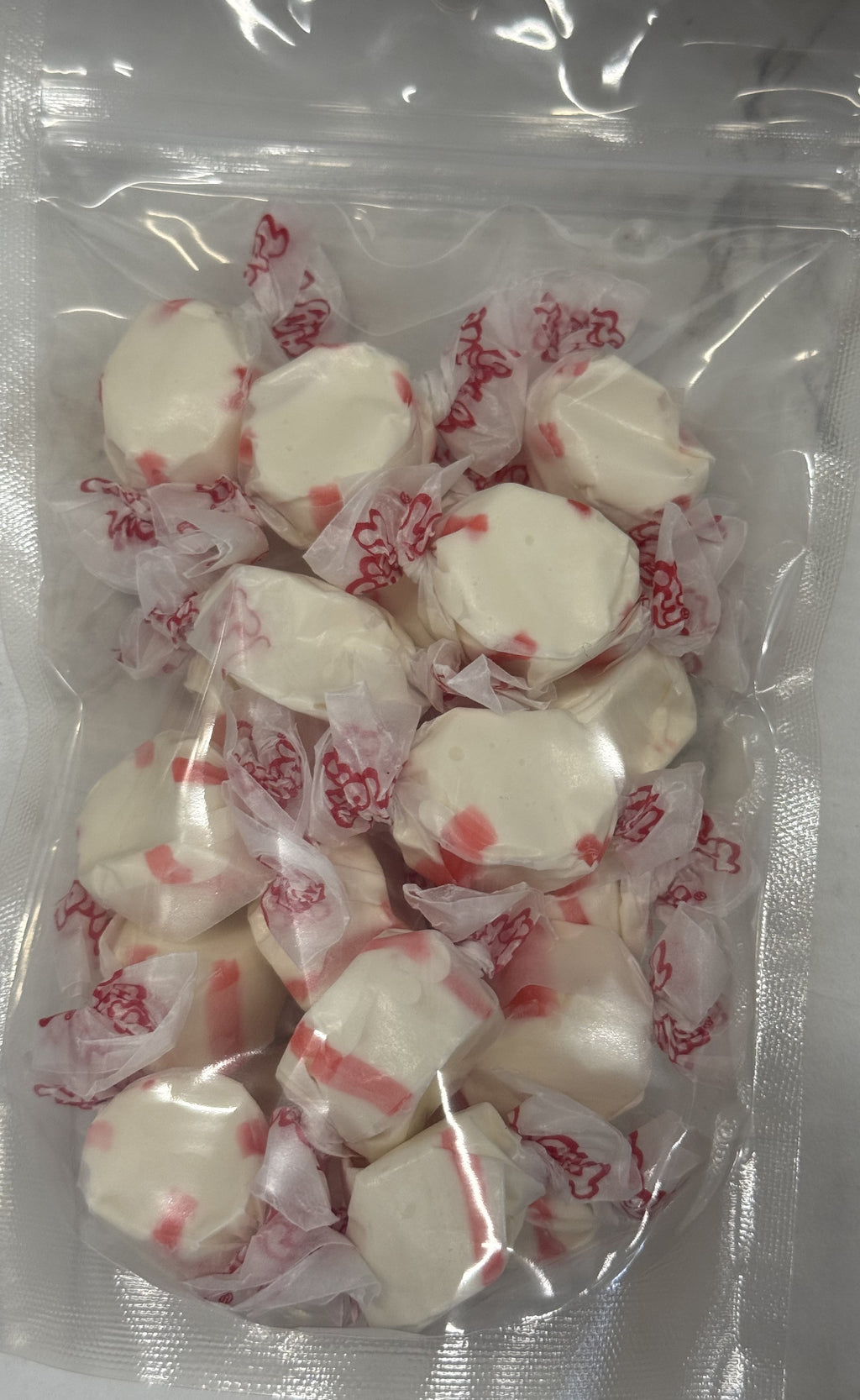 Peppermint Salt Water Taffy 5 oz Bag