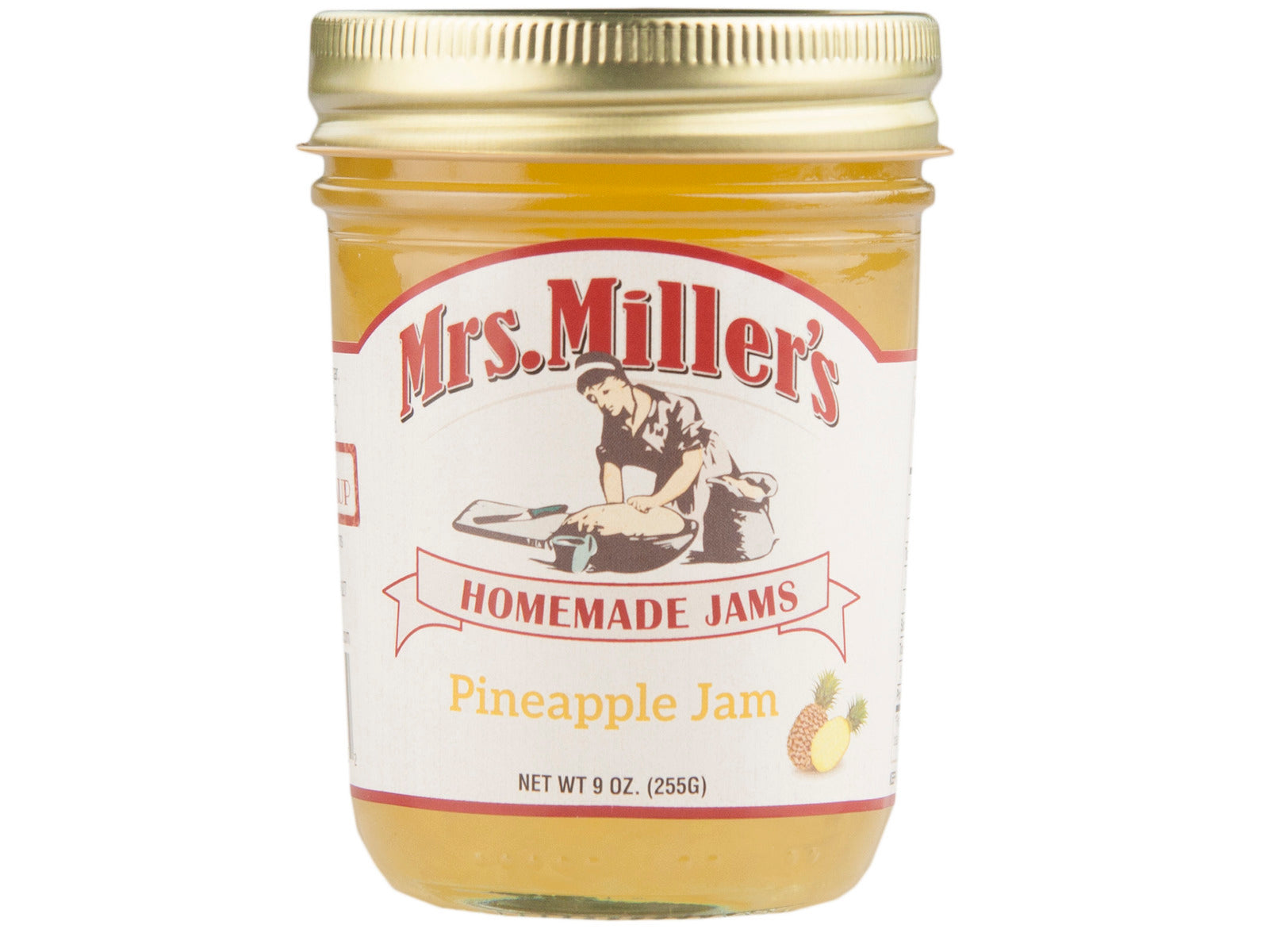 Mrs. Miller's Pineapple Jam 9 oz Jar