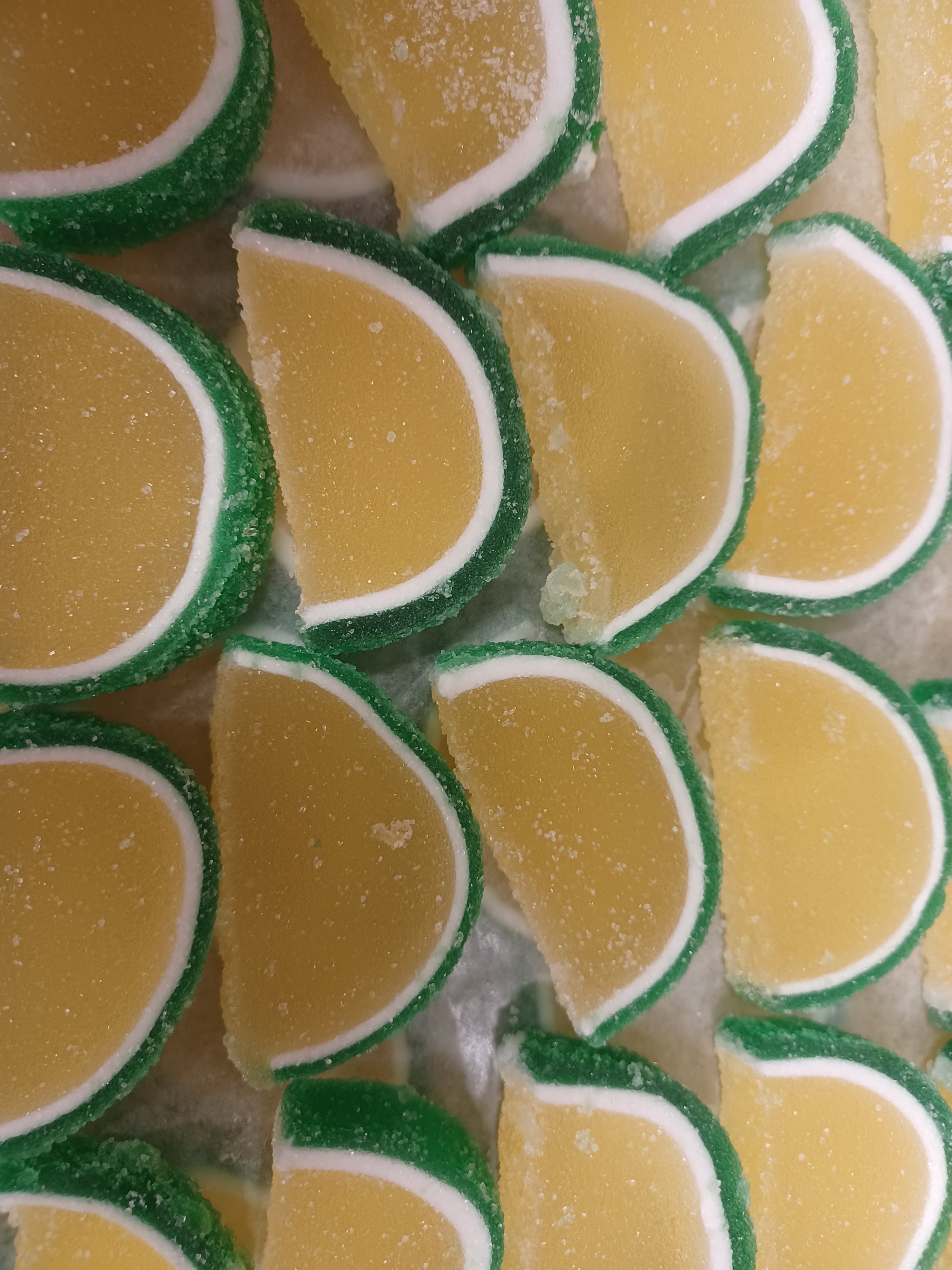 Pineapple Fruit Jelly Slices 10 oz Bag
