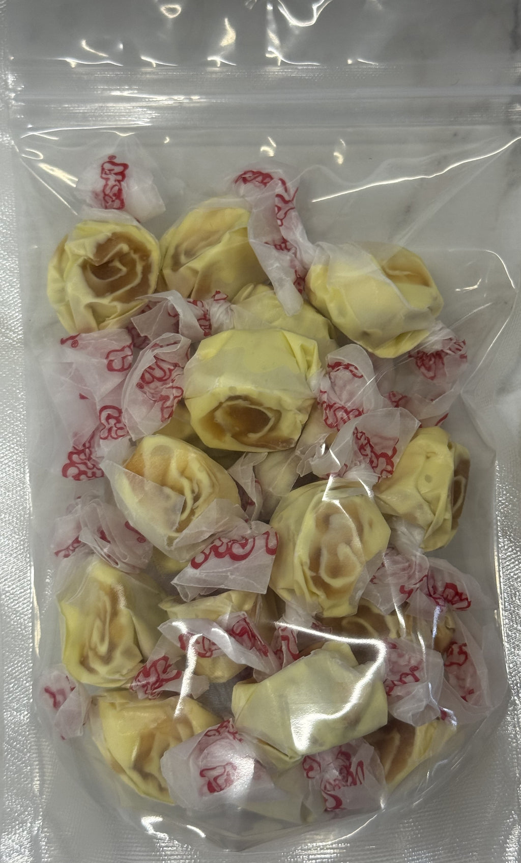 Pineapple Upside Down Cake Salt Water Taffy 5 oz Bag