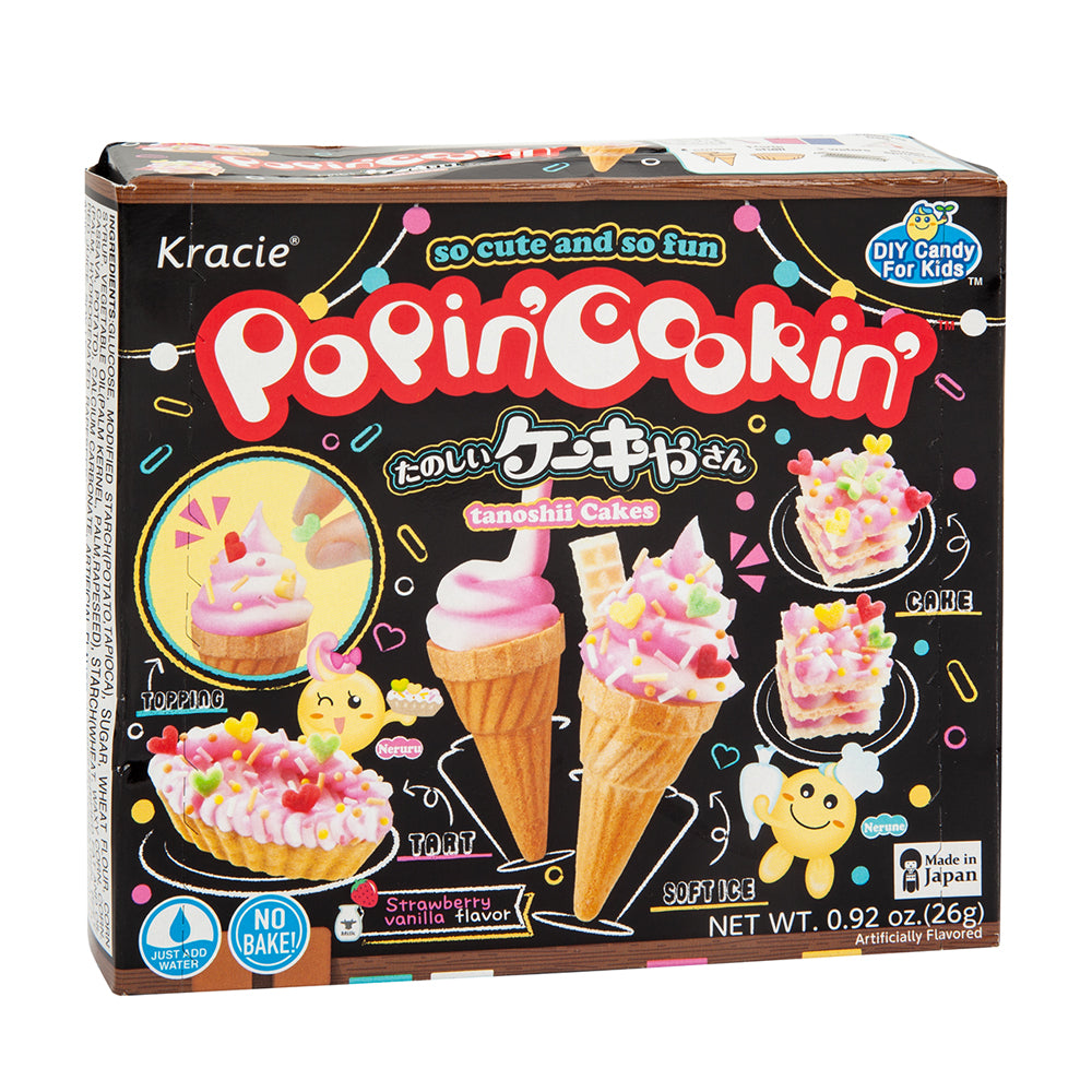 Popin Cookin Tanoshii Cakes Kit .09 oz Box