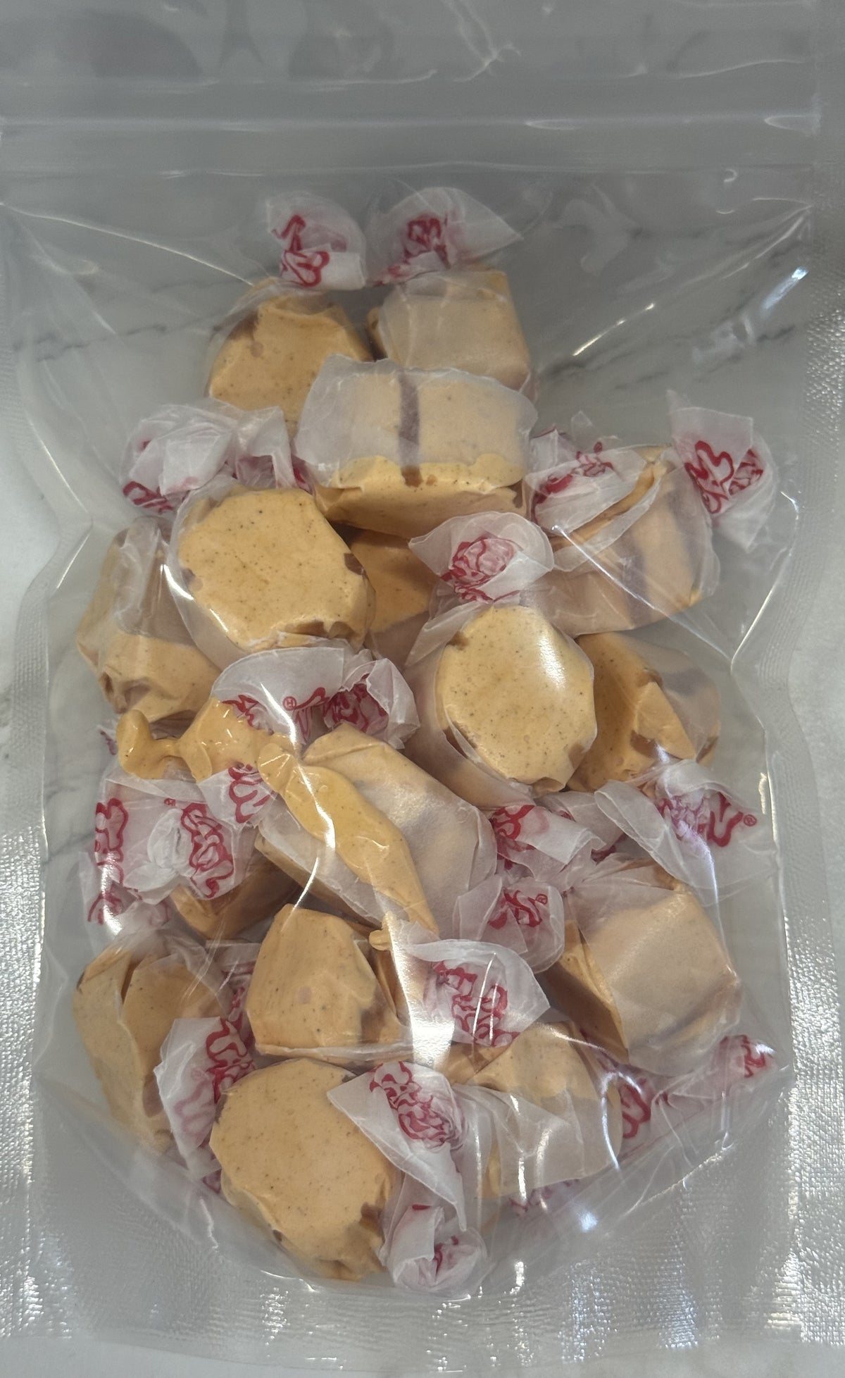 Pumpkin Pie Salt Water Taffy 5 oz Bag