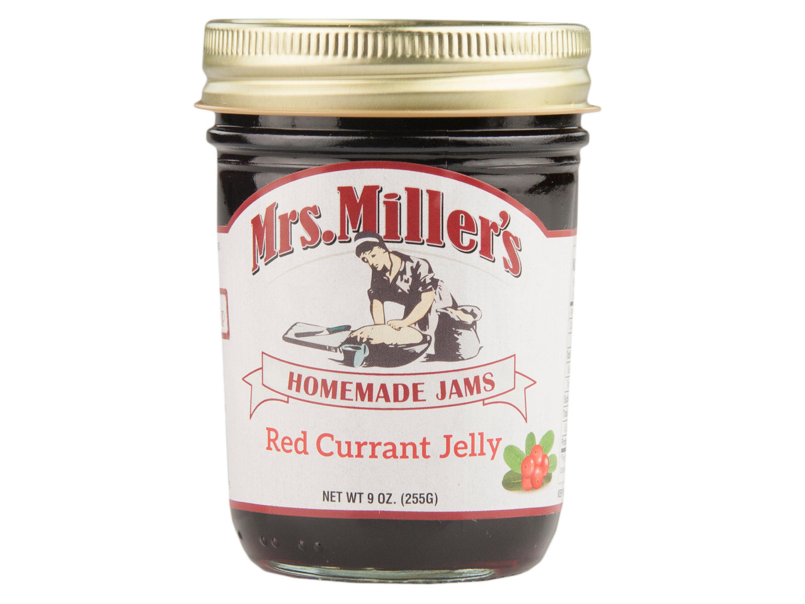 Mrs. Miller's Red Currant Jelly 9 oz Jar