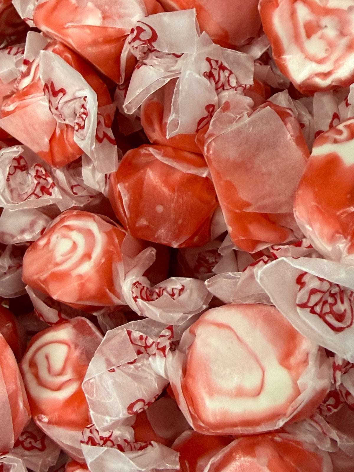 Red Licorice Swirls Salt Water Taffy 5 oz Bag