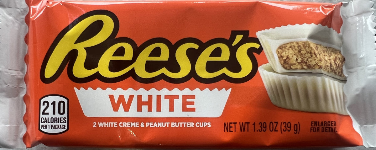 Reese's White Chocolate Peanut Butter Cups Standard Size