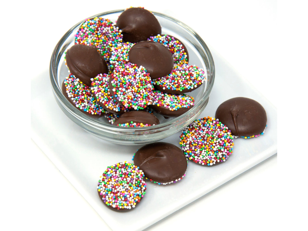 Milk Chocolate Rainbow Nonpareils