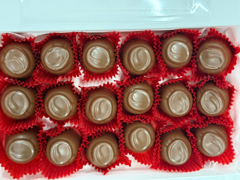 Asher Sugar Free Milk Chocolate Cupped Cordial Cherries 9.3 oz Gift Box