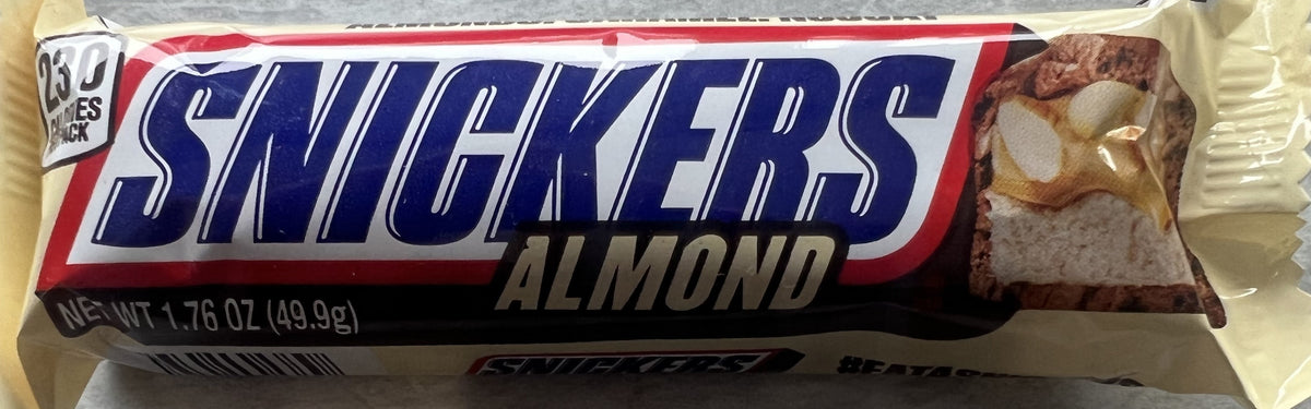 Snickers with Almonds Standard Size Bar