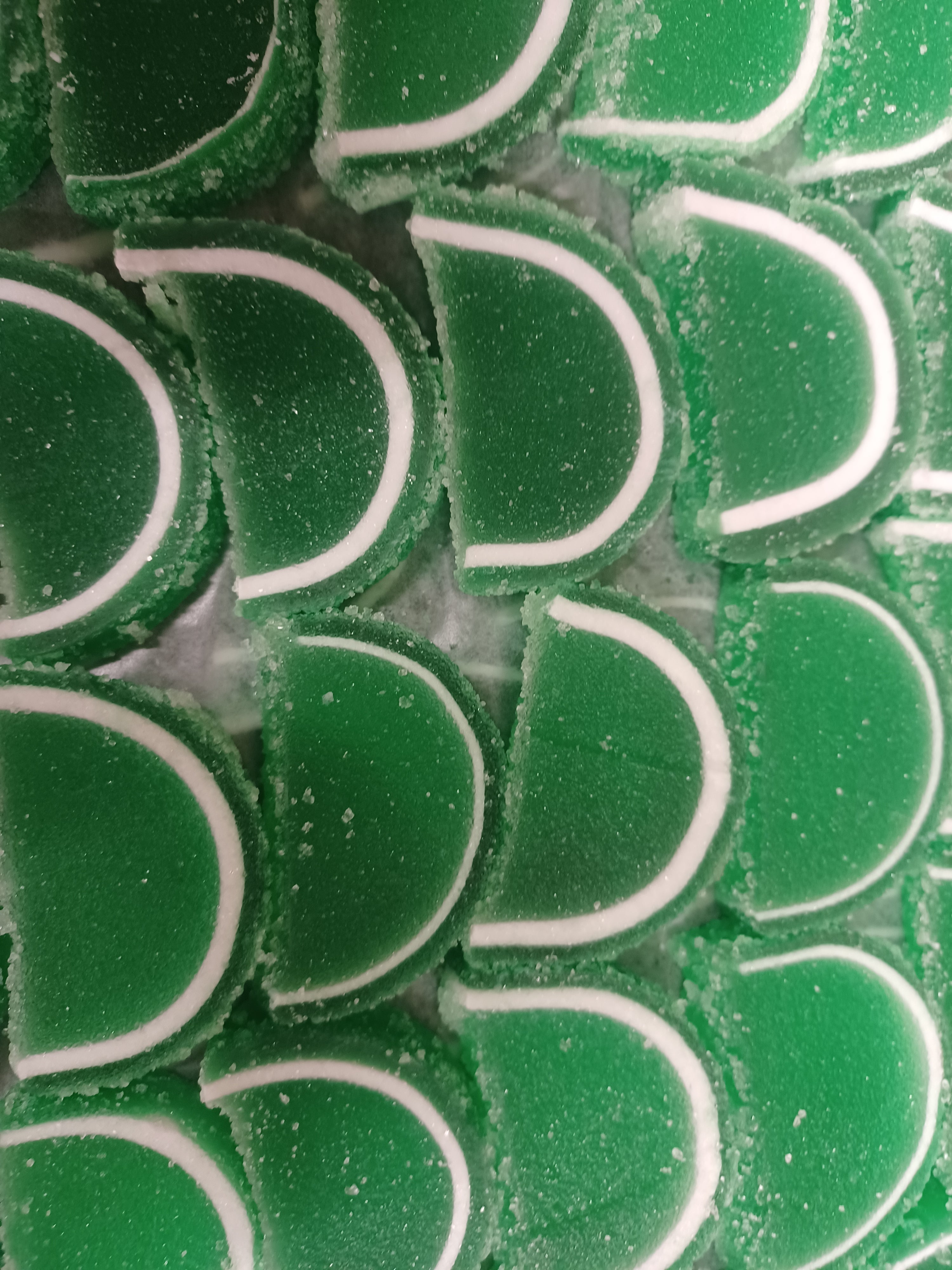 Sour Apple Fruit Jelly Slices 10 oz Bag