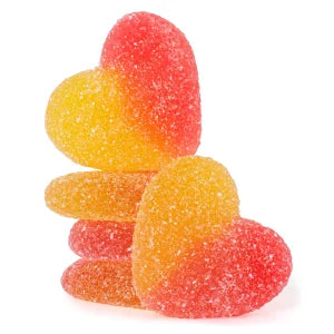Clever Sour Peachy Hearts