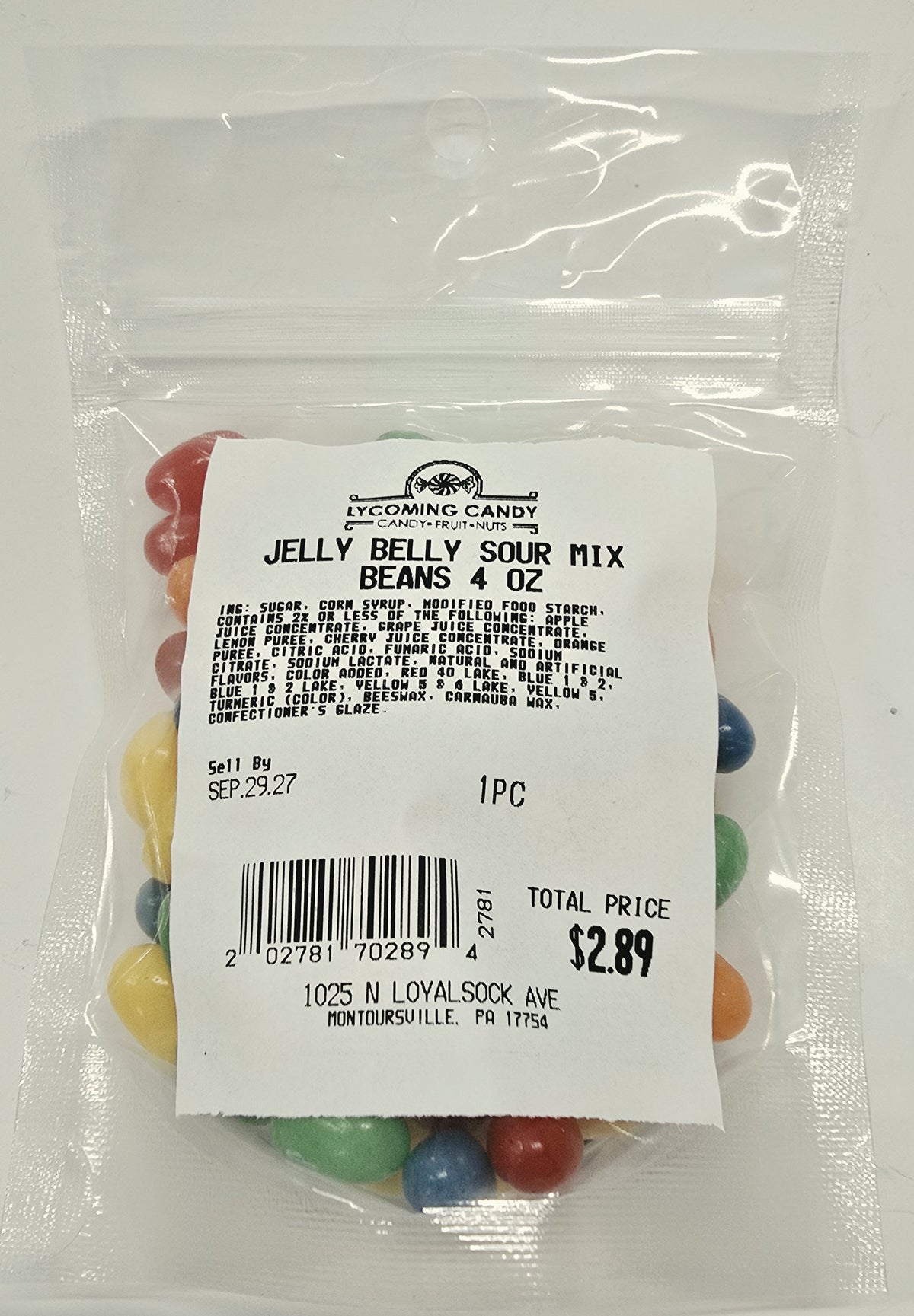 Jelly Belly Sour Mix Jelly Beans
