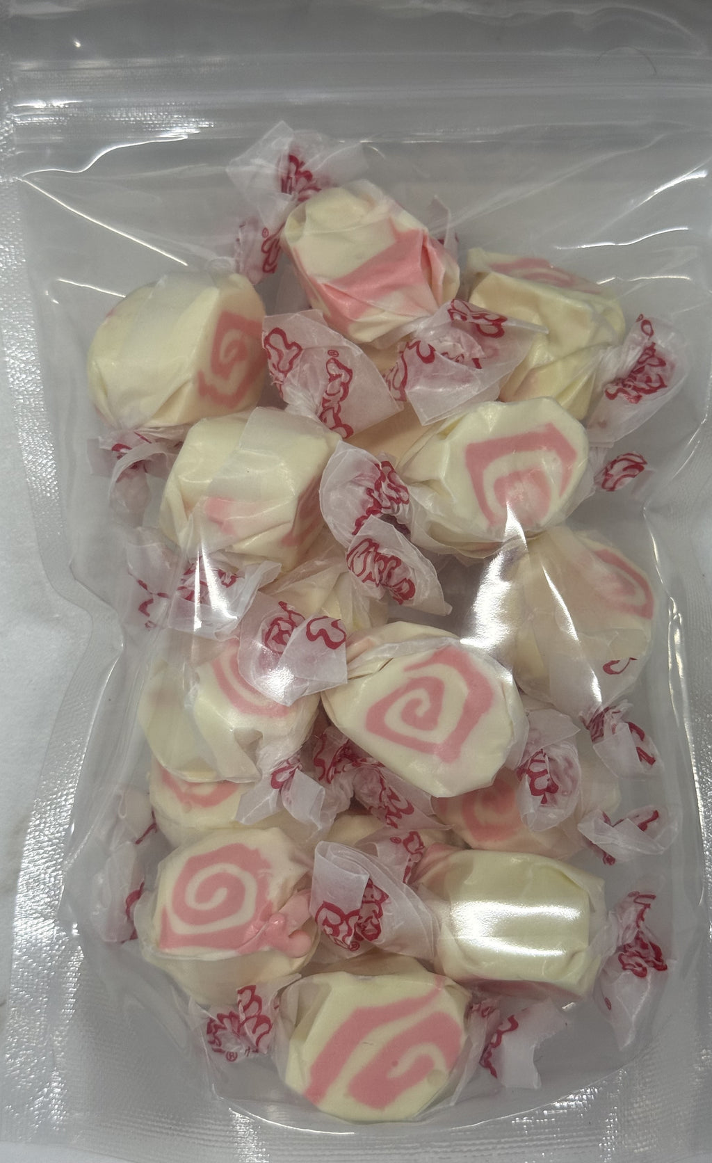 Strawberry Cheesecake Salt Water Taffy 5 oz Bag