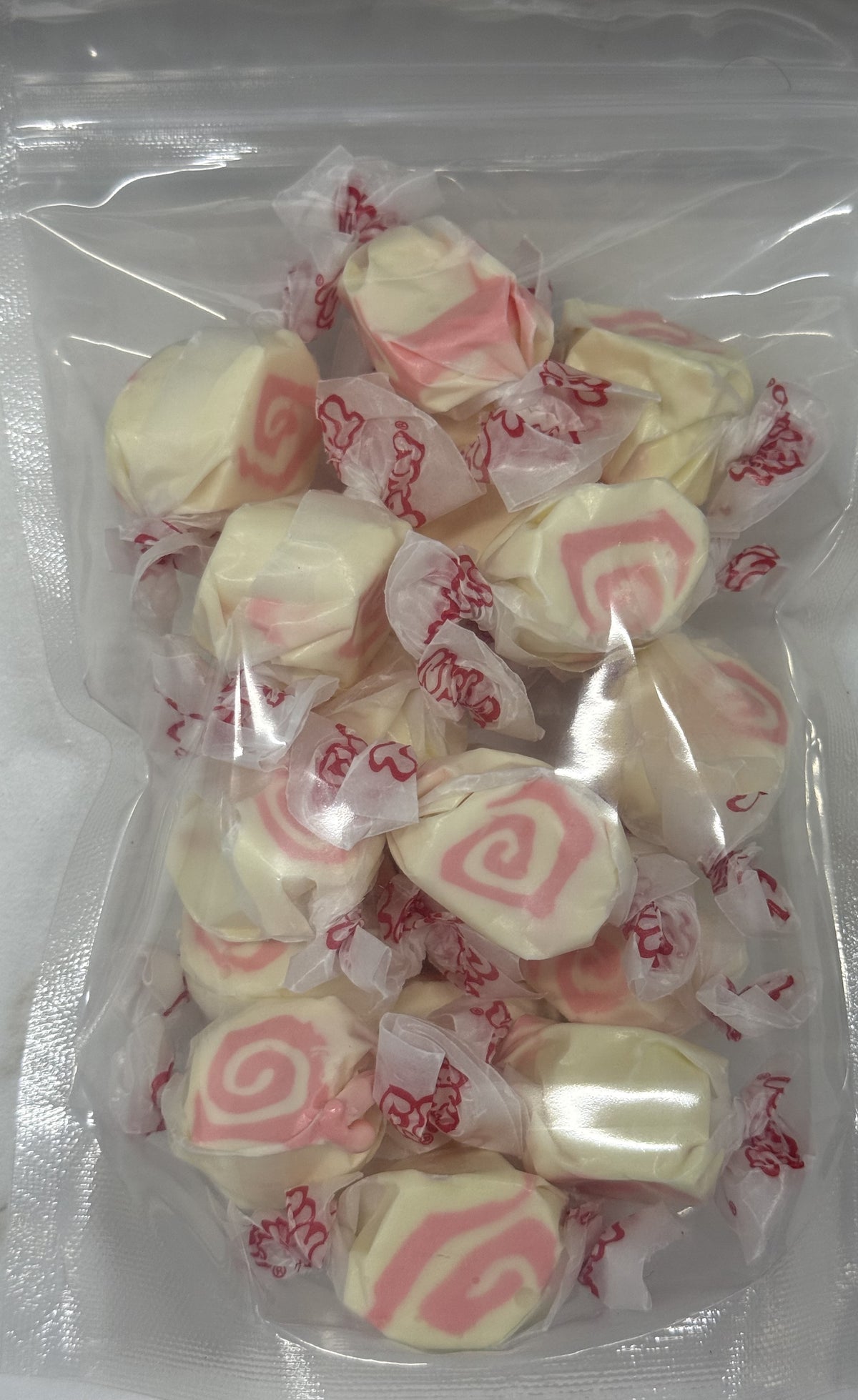 Strawberry Cheesecake Salt Water Taffy 5 oz Bag