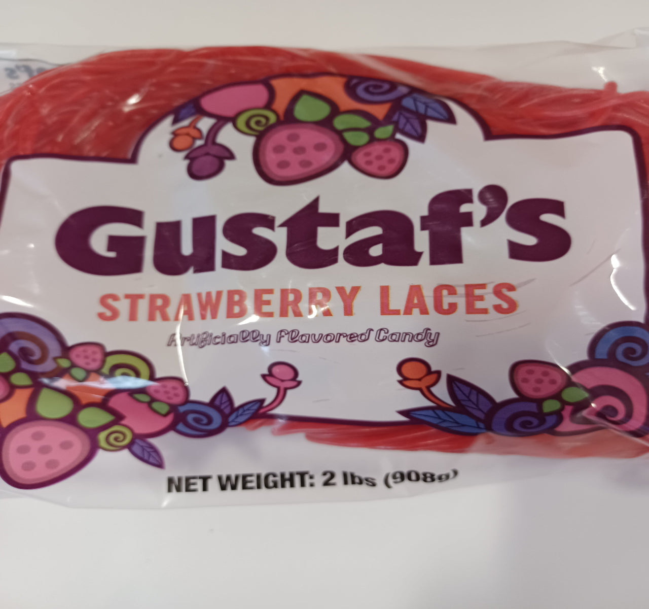 Gustaf's Strawberry Licorice Laces